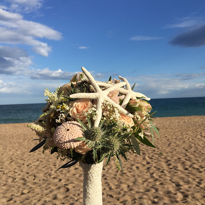 ramo boda en la playa 1